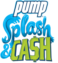Logo Pump Splash & Cash